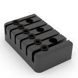 Hipshot Headless Guitar System 6 String Traditional Black Headpiece USA 4HH600SPB