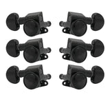 Genuine Grover Mid-Size Roto-Grip Locking Black 3+3 Rotomatic Tuners