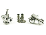 Genuine Grover 505C Mid-Size Roto-Grip Locking Rotomatic 3x3 tuners, Chrome