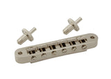 Grover Nashville Tune-o-Matic Bridge Notched Saddles, Nickel, 520N