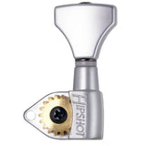 Hipshot Classic Satin Chrome Open Lefty 6 inline staggered tuners w/UMP - 6K1GN0ST-STAG (Copy)