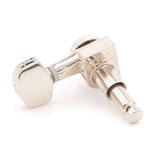 Hipshot Nickel 3x3 Enclosed Griplock Tuner Kit with UMP, 6K2EL0N