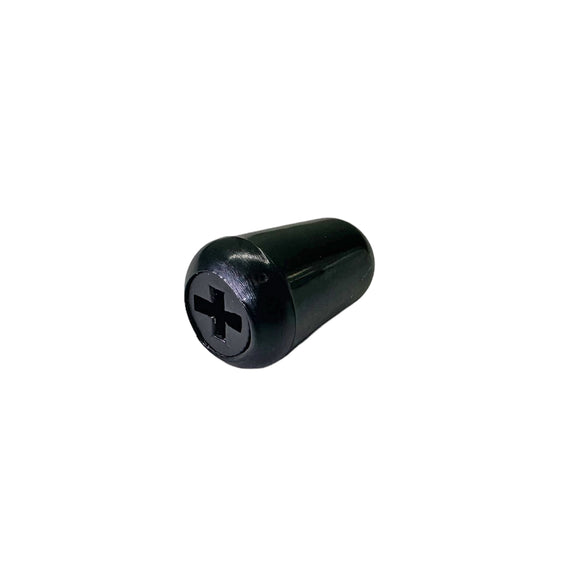 AxLabs Strat-Style Switch Tip with Nylon Insert Black