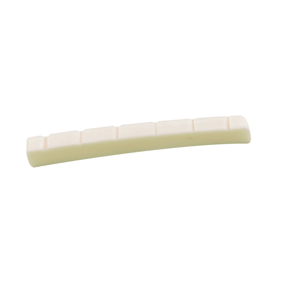 WD Bone Nut Slotted Fender® Stratocaster® or Telecaster® Style 9.5 in. radius - 42mm - BNT005 FSC 9.5R