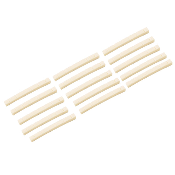 WD Bone Nut Slotted Fender® Stratocaster® or Telecaster® Style Flat - 42mm (15) Luthier Pack - BNT005 LP