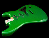 Tone Ninja Strat Body, Alder, Gloss Poly Sparkle Green