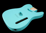 Tone Ninja Tele Body, Alder, Satin Nitro Tiffany Blue