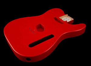 Tone Ninja Tele Body, Alder, Satin Nitro Fiesta Red