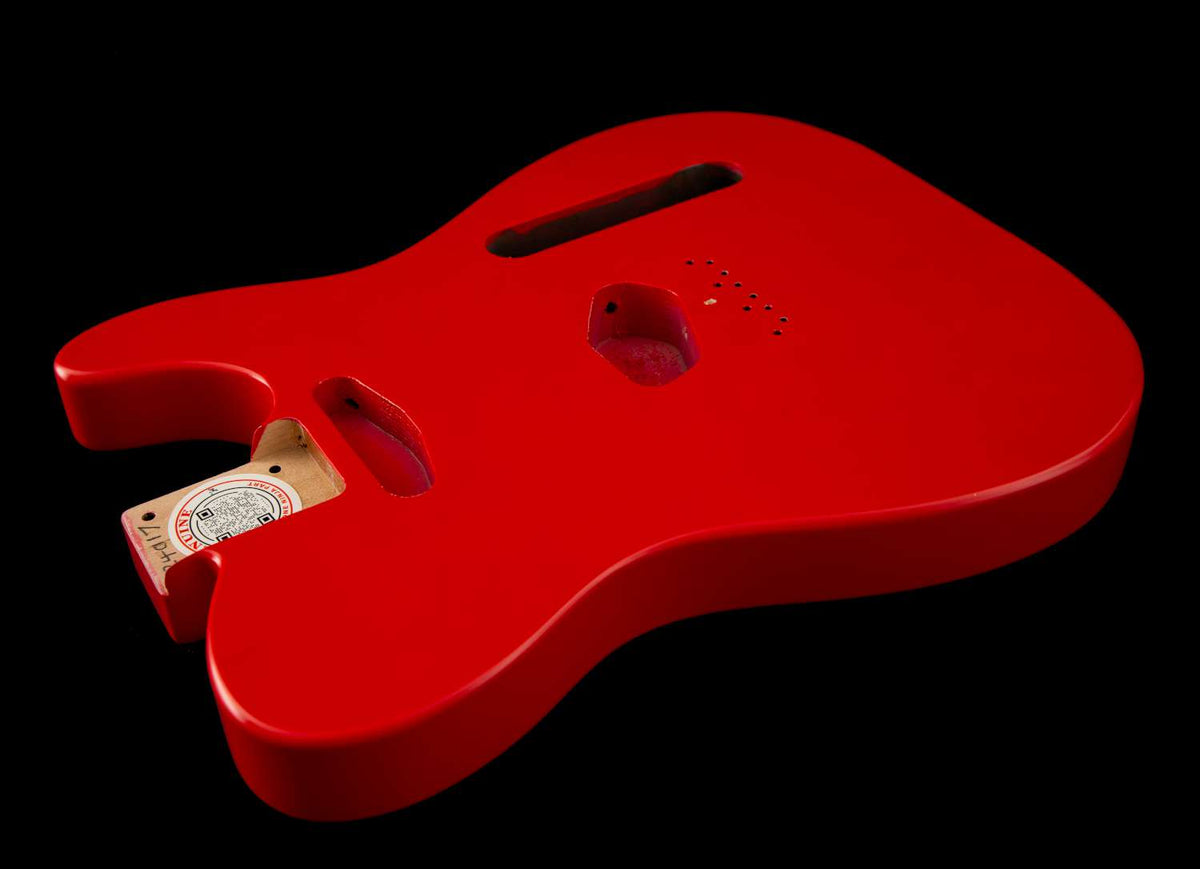 Tone Ninja Tele Body, Alder, Satin Nitro Fiesta Red | SportHiTech