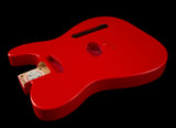 Tone Ninja Tele Body, Alder, Satin Nitro Fiesta Red