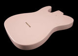 Tone Ninja Tele Body, Alder, Gloss poly Shell Pink