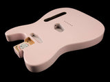 Tone Ninja Tele Body, Alder, Gloss poly Shell Pink