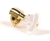 Tone Ninja Lustrous Pearloid Imperial Tuner Buttons (6) fits Hipshot, Grover BTNF14