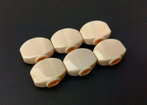 Tone Ninja Elephant Ivoryoid Sperzel #6 Style Tuner Buttons (6) BTN-D11