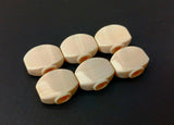 Tone Ninja Elephant Ivoryoid Sperzel #6 Style Tuner Buttons (6) BTN-D11