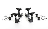 Graph Tech Ratio (18:1 to 36:1) Bass Tuners Taper Shaft 2x2 Black