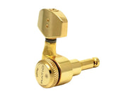 Graph Tech Ratio Electric Locking 3x3 Tuners Contemporary Gold PRL-8311-G0