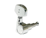 Graph Tech Ratio Acoustic 3x3 Tuners Contemporary Chrome PRN-2411-C0