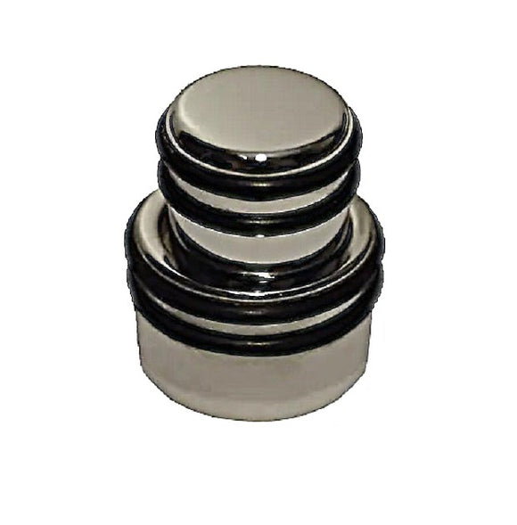 Hipshot O Ring Guitar or Bass Stacked Control Knob, Nickel - 80610N