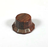 Tone Ninja Faceted Knob polished East Indian Rosewood with Set Screw
