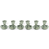 Kluson Revolution Tuners - 3x3 Metal keystone button - Chrome KRG-3-C