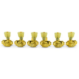 Kluson Revolution Tuners - 3x3 Pearloid button - Gold KRG-3-GP