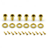 Kluson Revolution Tuners - 3x3 Metal keystone button - Gold KRG-3-G
