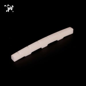 Tone Ninja Genuine Bleached Bone Slotted Nut for Fender, G&L White