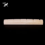 Tone Ninja Genuine Unbleached Bone Slotted Nut Flat bottomed 42mm White