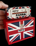 Genuine Axe Heaven Orange Rocker UK Flag 30 Stack Miniature Collectible Amp - OA-AMP-1