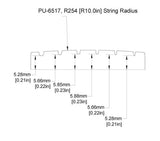 Graph Tech Model 6517 The Un-Lock Nut - replaces FR Original #2 locking nut - Radius 10" - 254mm