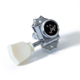 Tone Ninja Locking Vintage SD90 Tuners, 3x3, Keystone buttons, Chrome