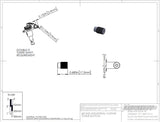 Genuine Hipshot SK1 Knurled Chrome Plated Tuner Button