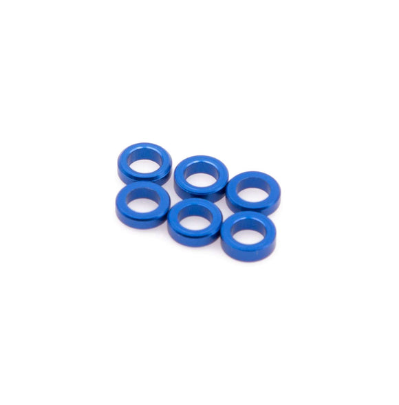 Tone Ninja TuneHues tuner button bushing, Blue, set of 6