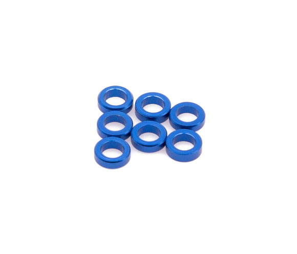 Tone Ninja TuneHues tuner button bushing, Blue, set of 7