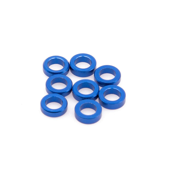Tone Ninja TuneHues tuner button bushing, Blue, set of 8