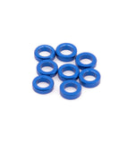 Tone Ninja TuneHues tuner button bushing, Blue, set of 8