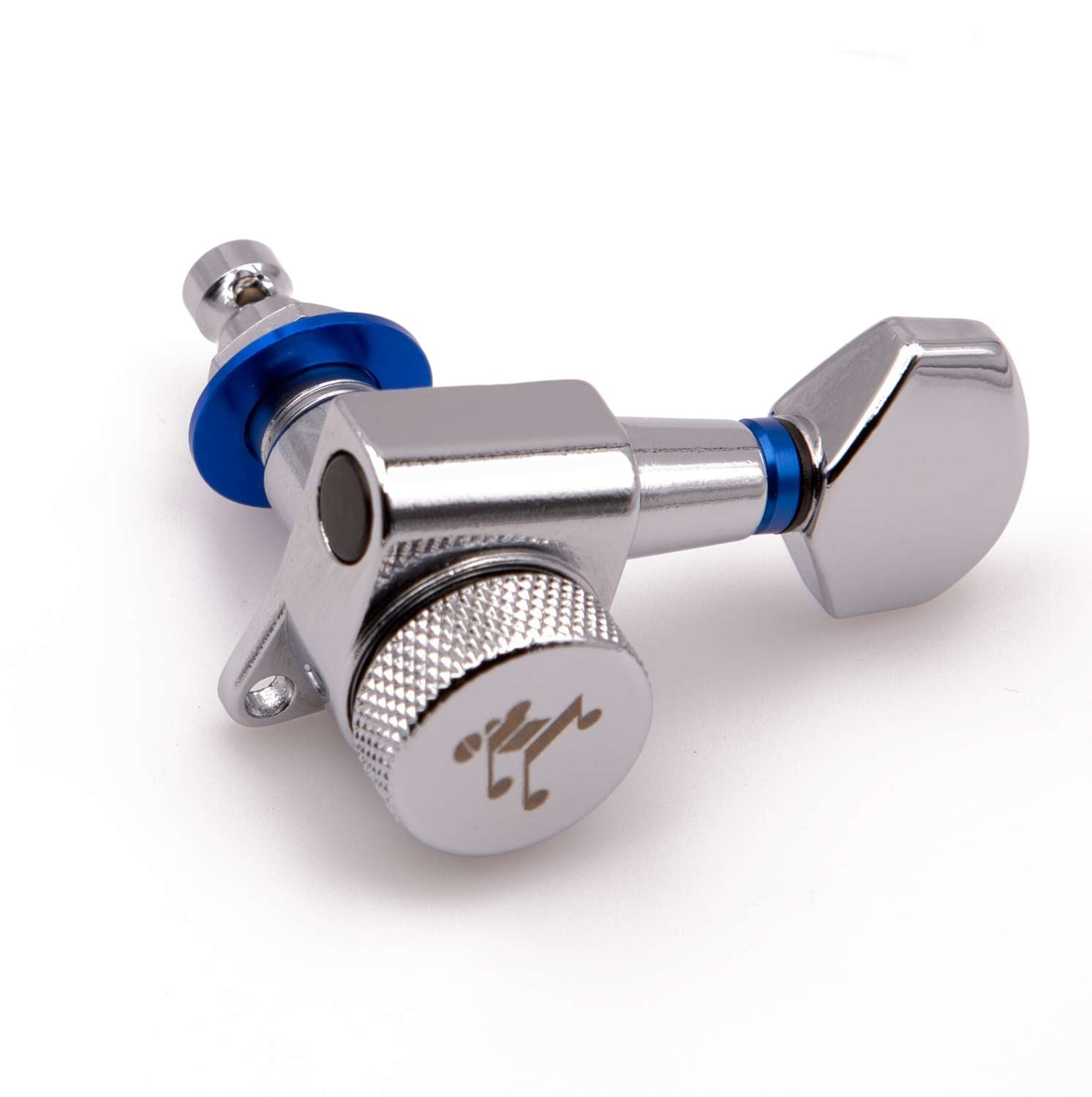 Tone Ninja TuneHues TH-200 Tuner Post Washers, Blue, set of 6