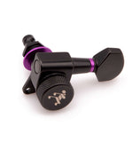 Tone Ninja TuneHues tuner button bushing, Purple, set of 7