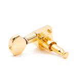 Tone Ninja Import 2-Pin tuner set, 6 Inline staggered, Gold