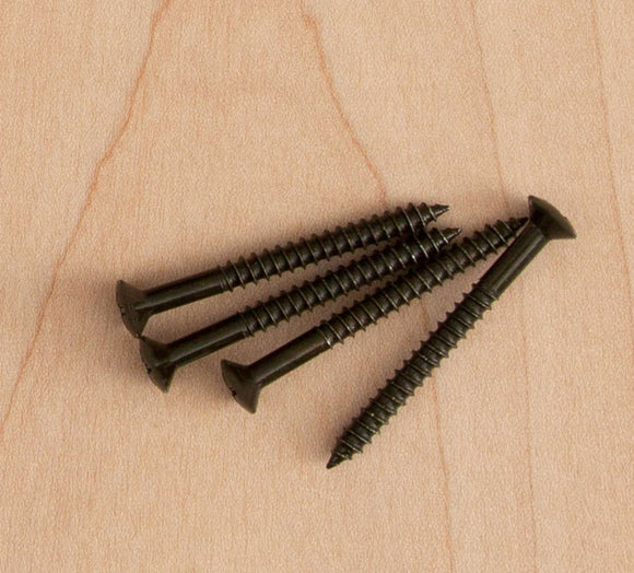 Genuine Tone Ninja Neckplate screws (4) Black