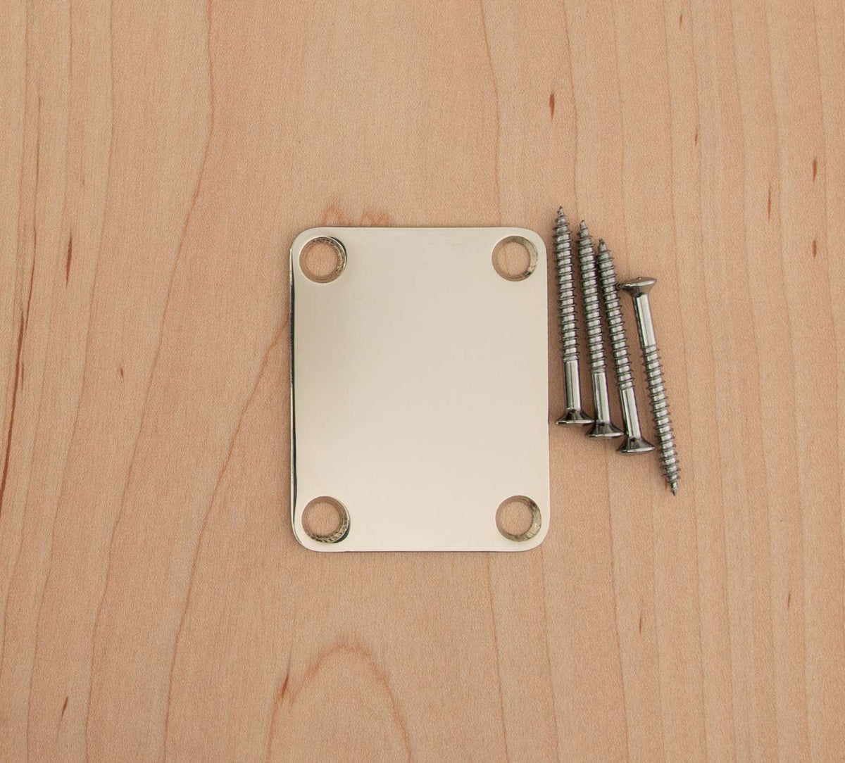 Genuine Tone Ninja 4 Bolt Neck Plate with screws, Chrome SportHiTech