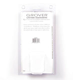 Grover 124C5 Planetary Geared Banjo Pegs. Set of 5, Chrome with Round Pearloid Buttons