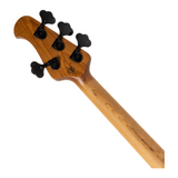 Music Man USA Stingray DarkRay 4 Bass Gold Bar, Roasted Maple