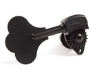 Hipshot Ultralite USA Tuner HB6C 3/8 Black - 5 String 4x1 Set Auth Dealer