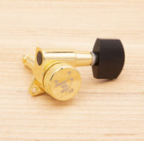 Tone Ninja Genuine Ebony Tuner Buttons 7 string fits Tone Ninja, Kluson Diecast Tuners