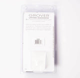 Grover 122N5 Geared Banjo Pegs. Set of 5, Nickel with square pearloid buttons