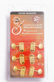Genuine Grover Deluxe SD90 3+3 Gold, Metal Buttons, Safety Post 133G