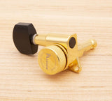 Tone Ninja Genuine Ebony Tuner Buttons 7 string fits Tone Ninja, Kluson Diecast Tuners