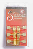 Genuine Grover Deluxe SD90 3+3 Gold, Keystone Buttons, Safety Post 133GK
